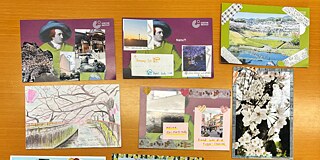 PASCH-Postkarten © Goethe-Institut Postkarten auf einem Tisch