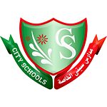 City School Sohag, Logo Logo der City School Sohag mit den Farben grün, rot und weiß