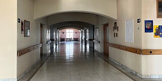 Flur in der Hauptschule Nr.25, Gyumri