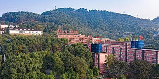 Gebäude der Chongqing No.2 Foreign Language School