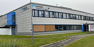 Gebäude der Dønski videregående skole