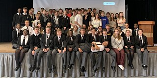 Schüler des Gymnasiums Thusneldastraße Köln-Deutz