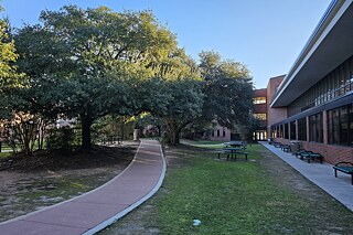 Gebäude der Woodlands High School