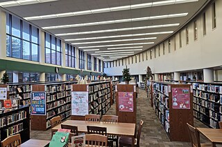 Bibliothek an der Woodlands High School