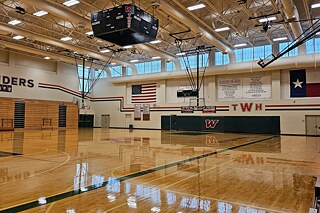 Sporthalle der Woodlands High School