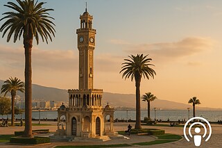 İzmir Uhrenturm am Konak-Platz