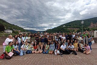 Gruppenbild in Heidelberg