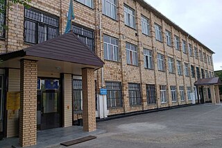 Gebäude des Schokan-Ualichanov Schul-Gymnasiums