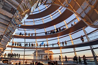 Innenaufnahme des Reichtags in Berlin
