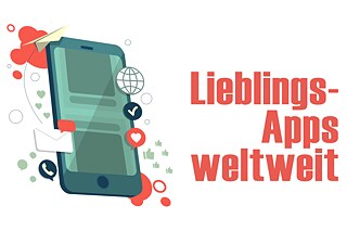 Lieblings-Apps weltweit