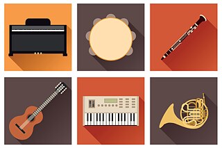 Mein Musikinstrument Symbolbild