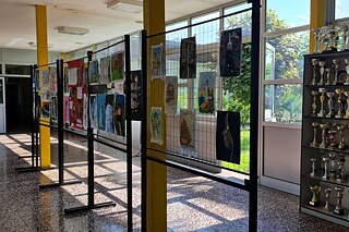 Gebäude des Gimnazija Bihać