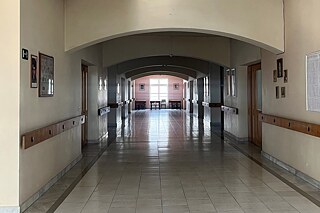 Flur in der Hauptschule Nr.25, Gyumri