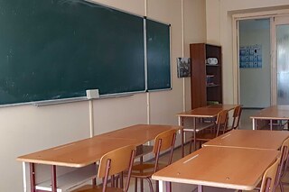 Klassenzimmer für Deutsch als Fremdsprache am Photon Gymnasium Gyumri