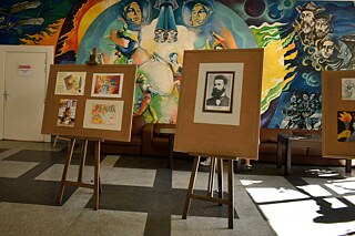 Ausstellung an der 73. Schule Vladislav Gramatik Sofia