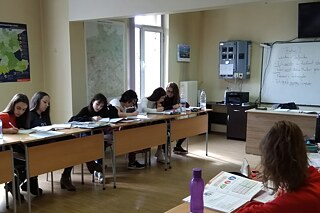 Deutschunterricht am Esikova gimnasija Simeon Radev