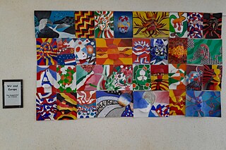 Kunstprojekt „Wir sind Europa“ der 9. Klasse am Albert-Einstein-Gymnasium
