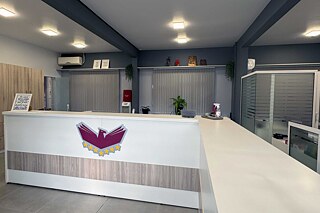 Empfang des Colégio Sinodal Ruy Barbosa