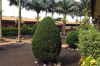Schulhof des Lycée Bilingue de Bafoussam