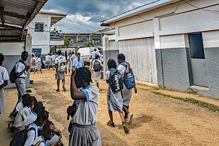 Gebäude des Lycée d'Application Nelson Mandela