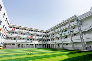 Gebäude der Primary & Middle School Affiliated to XISU