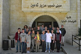 Besuch in der Uni Birzeit, Westbank