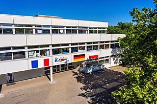 Gebäude des Burgau Gymnasiums