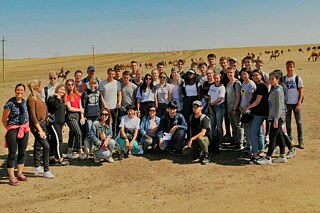 Ernst-Abbe-Gymnasium, Austausch mit Kasachstan 2018