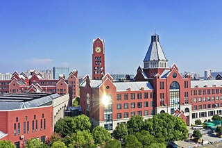 Gebäude der Changshu Lunhua Foreign Language School