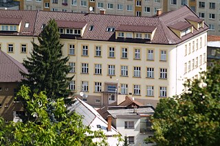 Gebäude des Gymnázium Františka Švantnera