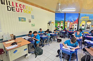 Klassenzimmer Liceo de Poás