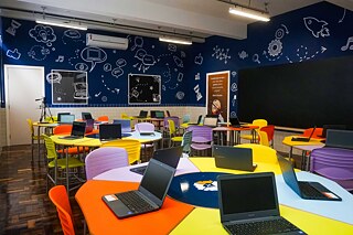 Mediathek im Colégio Martinus