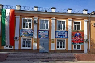 Gebäude der Mittelschule Nr. 28 in Duschanbe