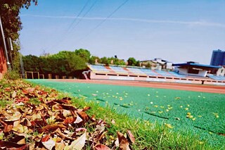 Sportplatz der Yueyang Foreign Languages School