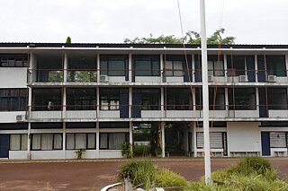 Gebäude des Lycée Sainte Marie de Cocody