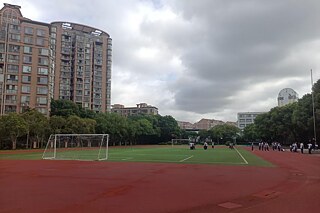 Gebäude der Shanghai Pudong New District Private Jinde Foreign Language Middle School