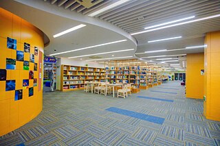 Bibliothek der Suzhou Science & Technology Town Foreign Language School