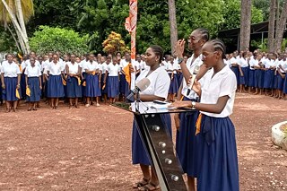 Veranstaltung am Lycée Sainte Marie de Cocody