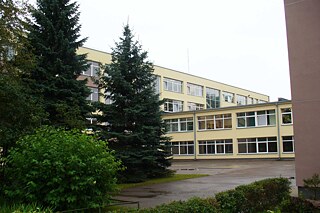 Gebäude des Kauno Simono Daukanto progimnazija