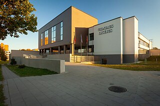 Gebäude des Vilniaus licėjus