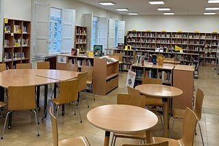 Bibliothek der IES Nosa Señora Dos Ollos Grandes