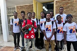 Schüler der Opoku Ware School