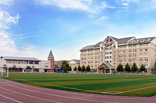 Sportplatz der Tianjin Foreign Languages School
