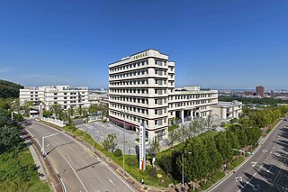 Gebäude der Chinesisch-Deutschen Berufsschule Westküste Qingdao