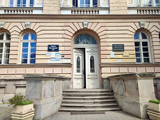 Schulgebäude des Gymnasiums Bora Stankovi