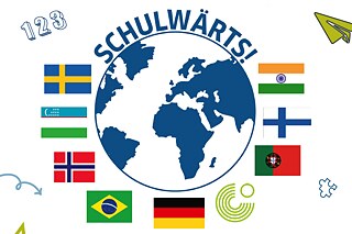SCHULWÄRTS! verbindet: Eine bunte Zeitung aus vielen Ländern
