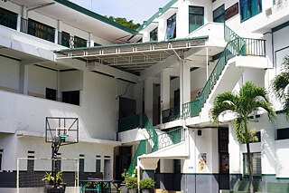 Innenhof der SMA Negeri 1 Malang