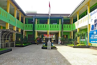 Gebäude der SMA Negeri 7 Bandung