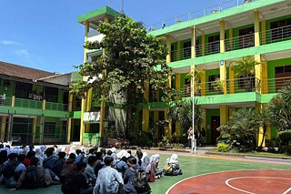 Gebäude der SMA Negeri 7 Bandung