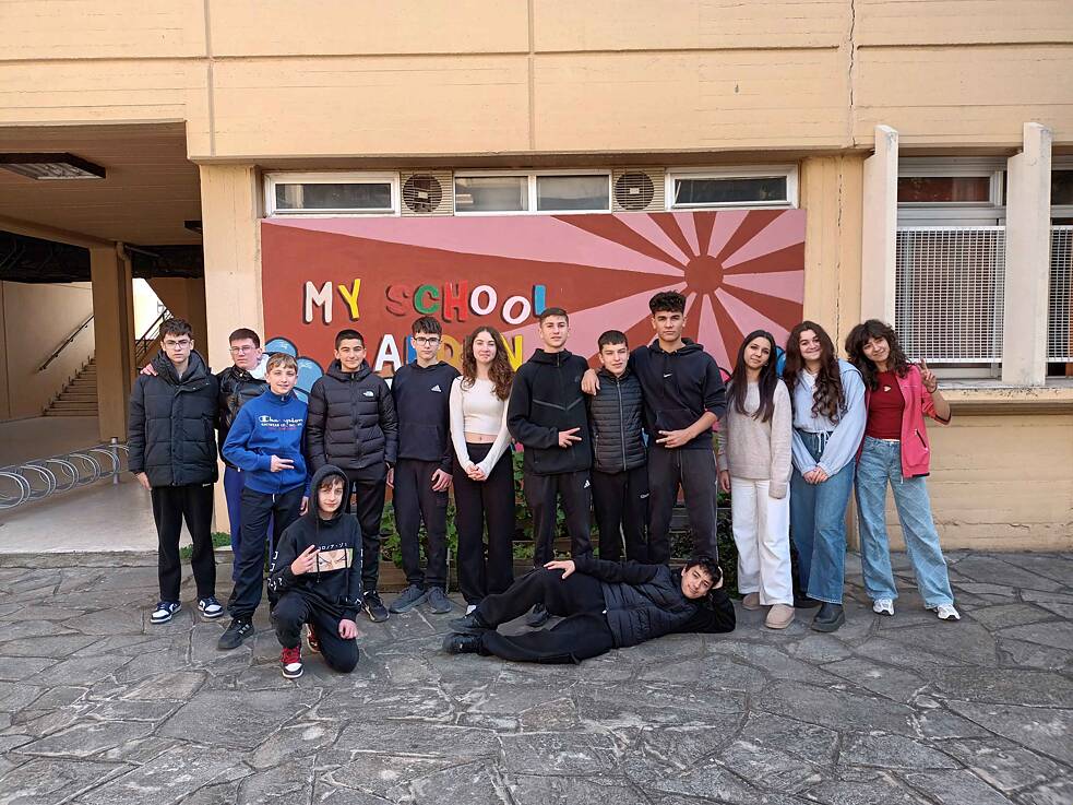  Gruppenfoto 8. Klasse der Deutsch-AG-FIT1